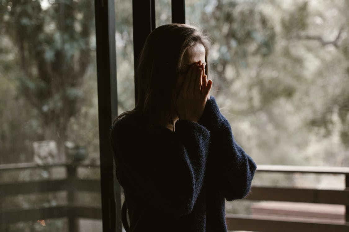 Photo of a sad girl