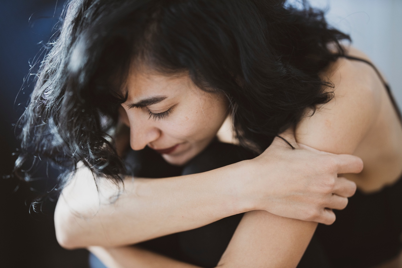 Patient experiencing pelvic pain from a UTI
