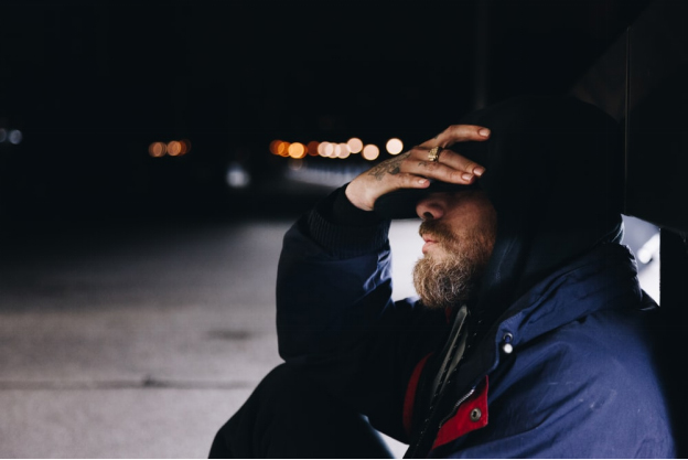 Guy in need of a virtual doctor appointment for depression