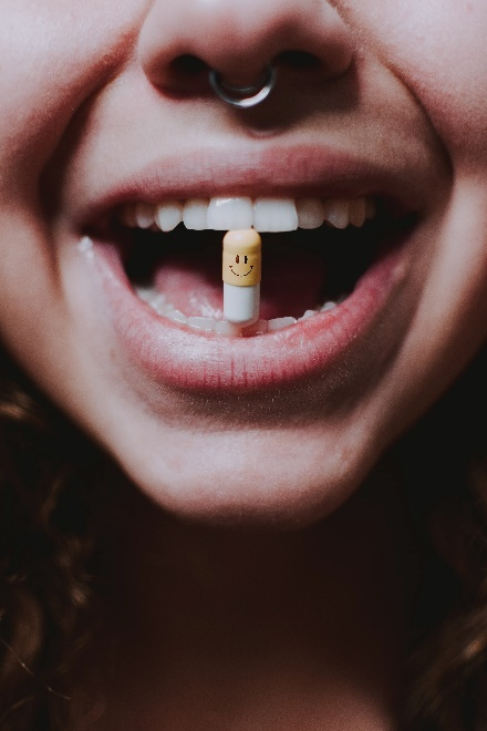 A teenager on antidepressants to improve her mood.