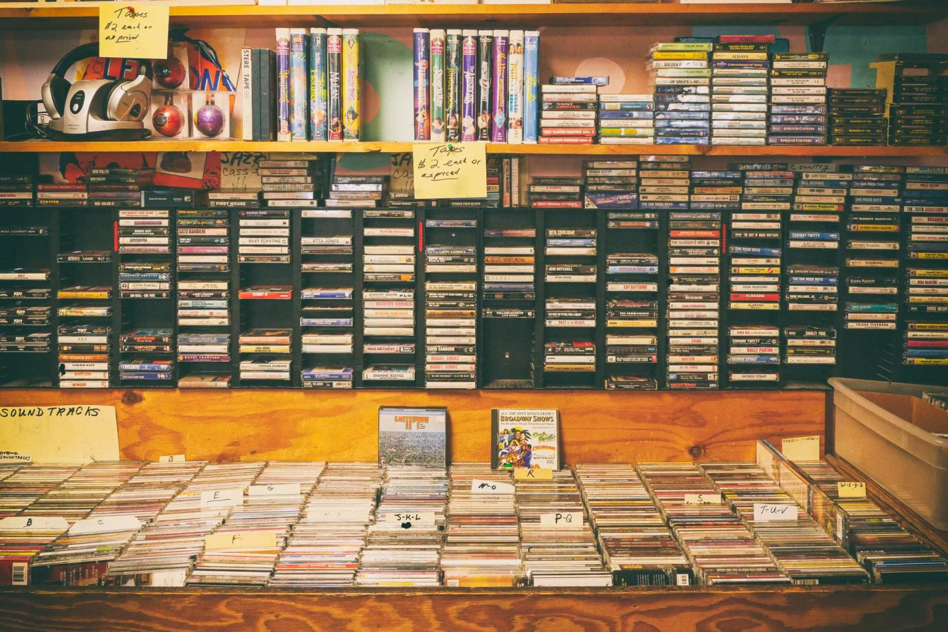 A large set of DVDs to watch