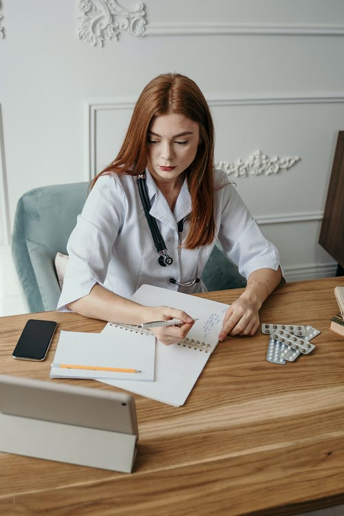 An online video doctor consultation in progress