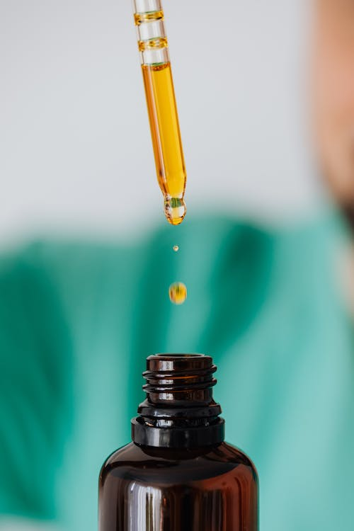 Prescriptions refilled in a bottle